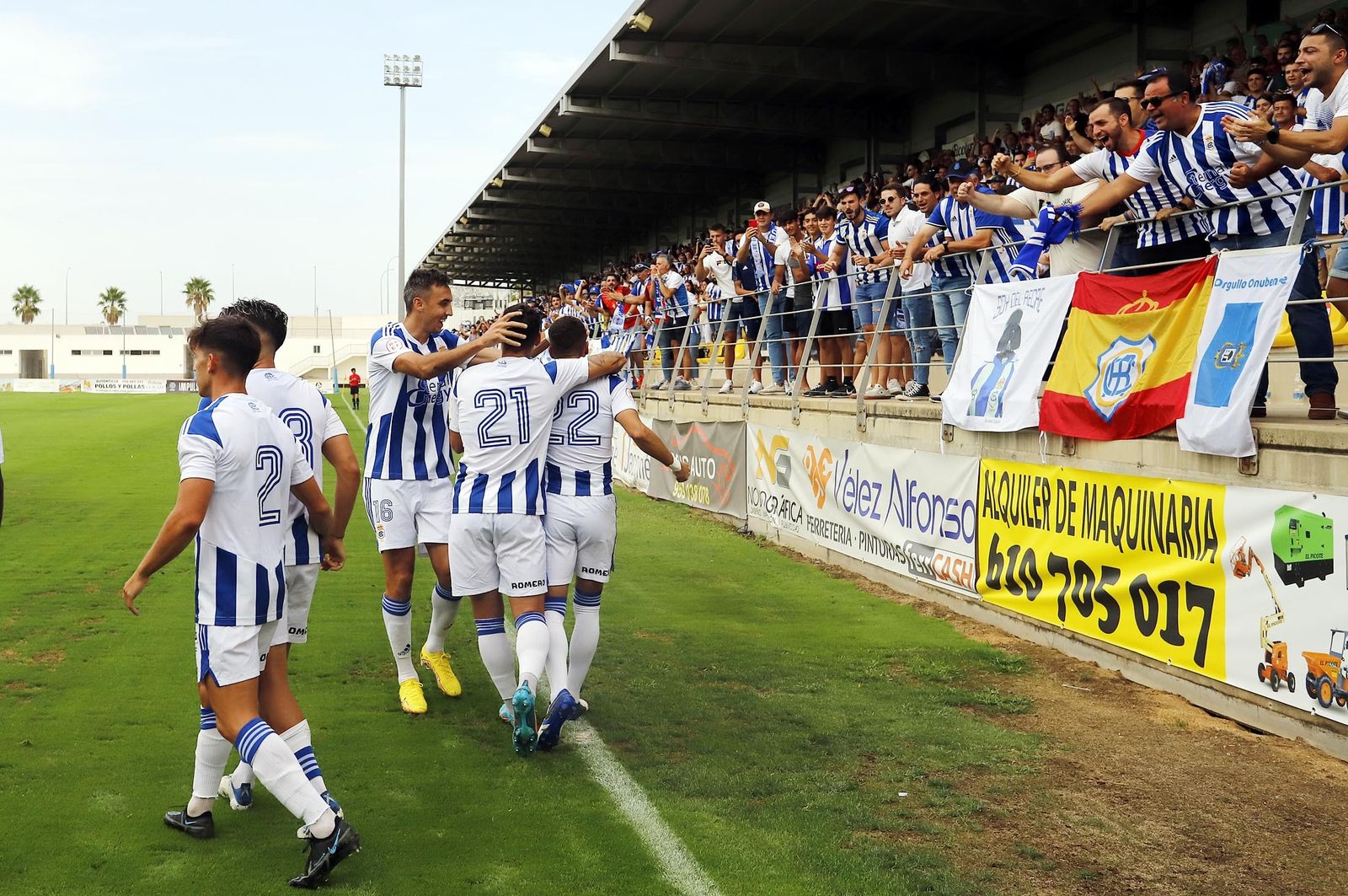 Imágenes del San Roque de Lepe-Recreativo de Huelva