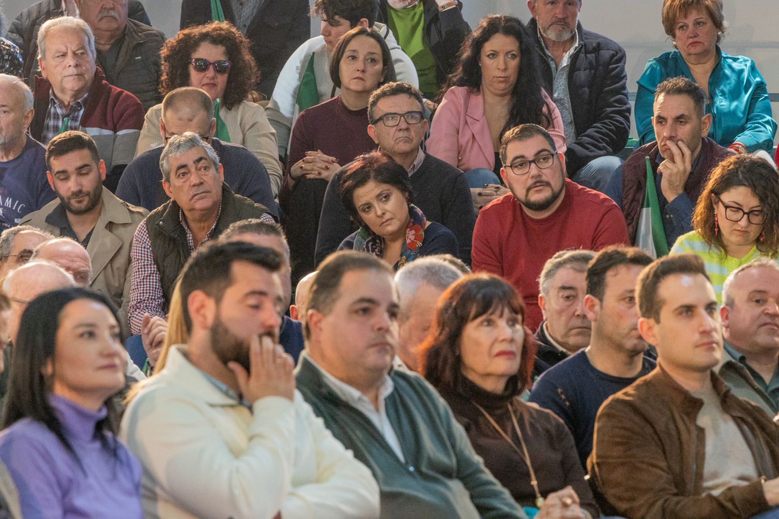 Acto en defensa de los servicios públicos para celebrar el 28F en Jaén