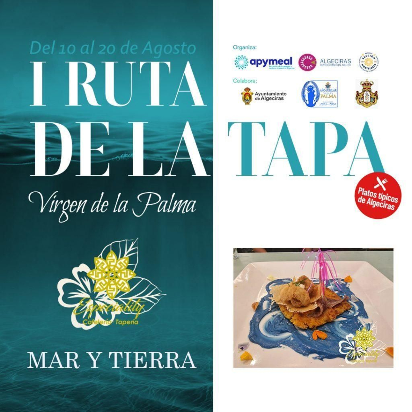 Mar y tierra. Especiality Tapería.