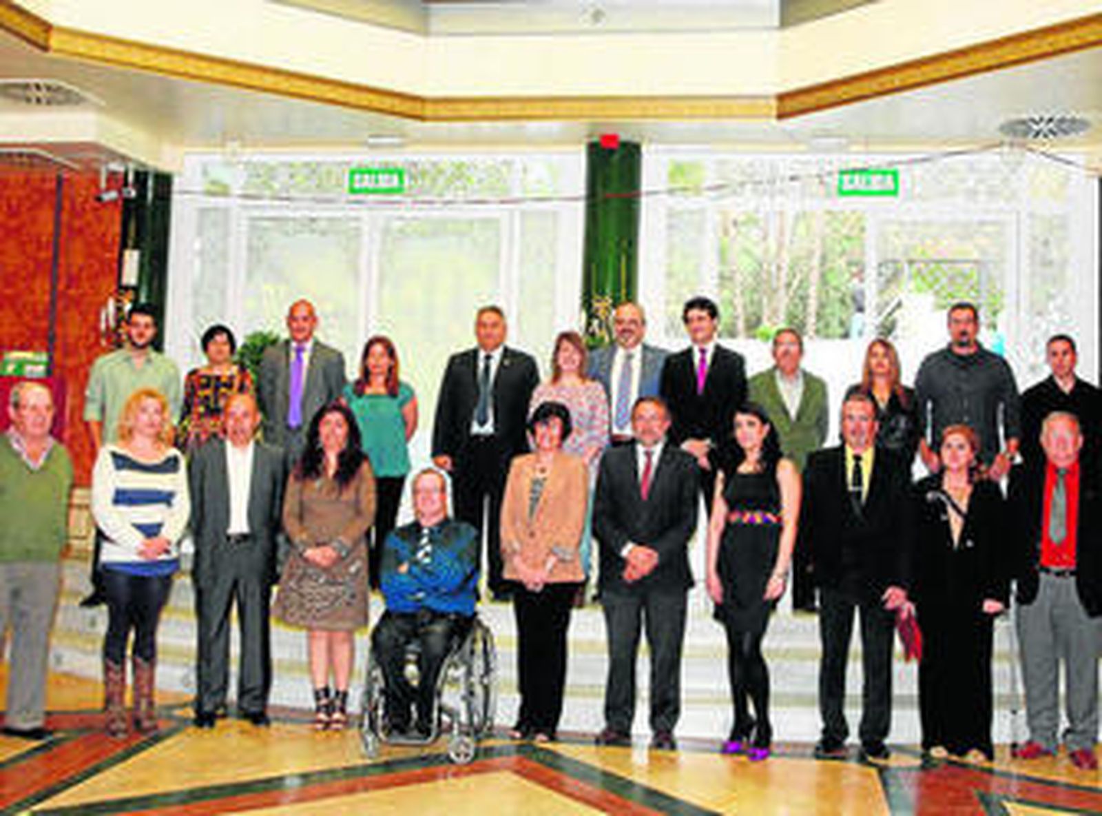 Integrantes de la lista con la que UPL concurrirá a las elecciones del 22 de mayo.