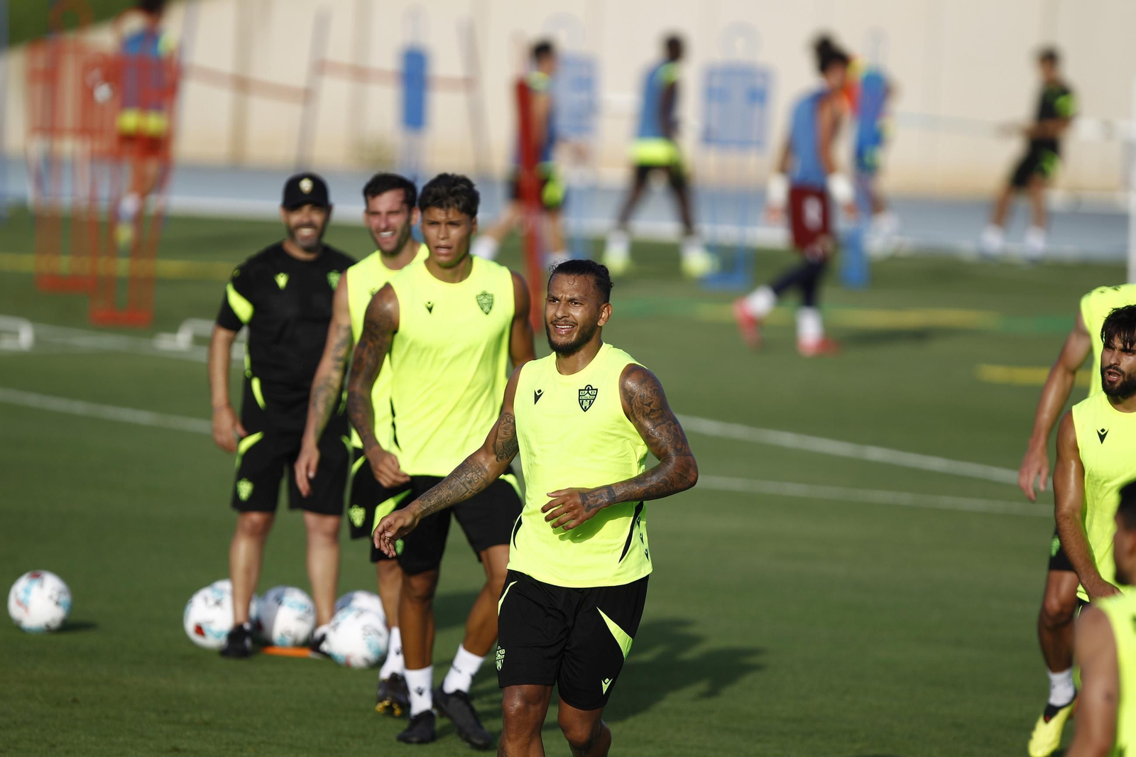 Primer entrenamiento de la Temporada 2025-2026 de la U.D. Almería, en imágenes