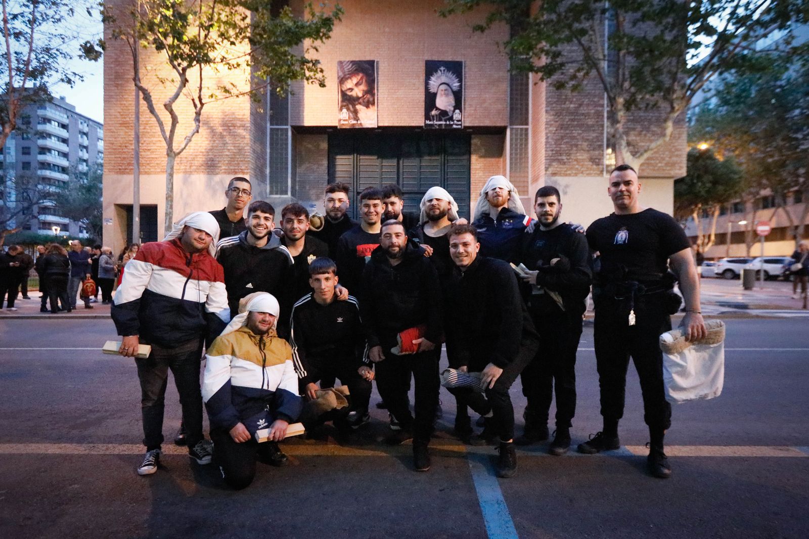 La procesión de La Caridad de Almería, en imágenes