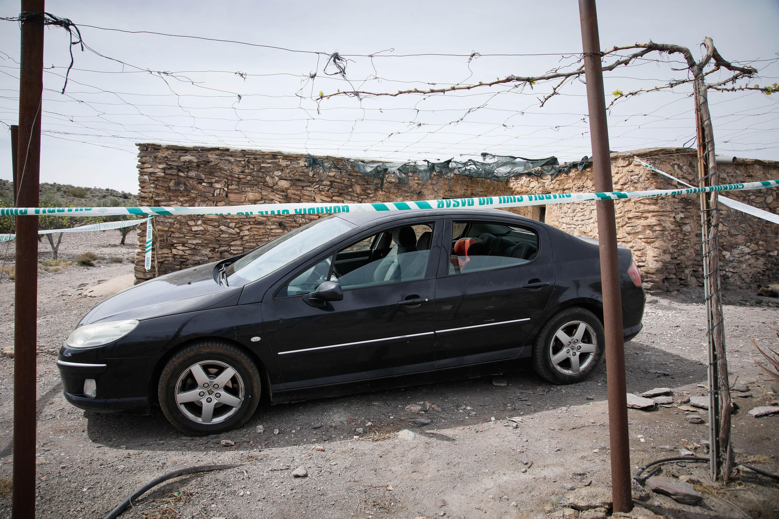 Las imágenes del parricidio de Las Alcubillas, en Alboloduy
