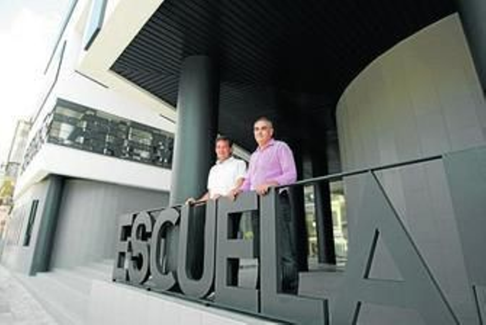 Francisco Miras y Deogracias Gómez, responsables de la Escuela Municipal de Música y Artes.