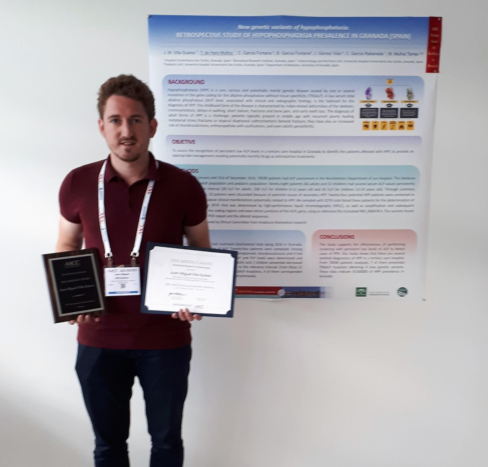 Juan Miguel Villa recogió el premio en Illinois, (Chicago).