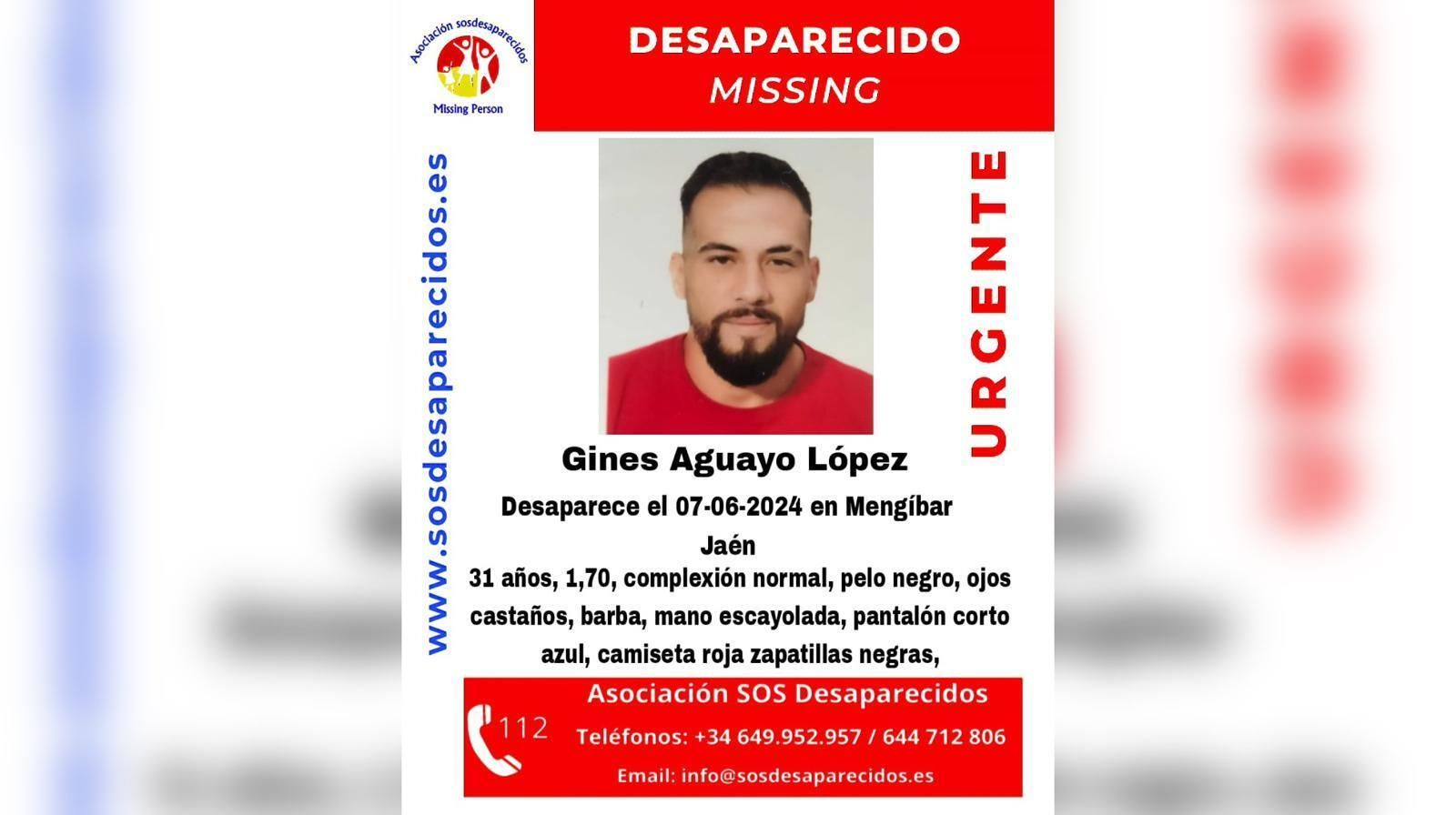 Desaparecido de Mengíbar.