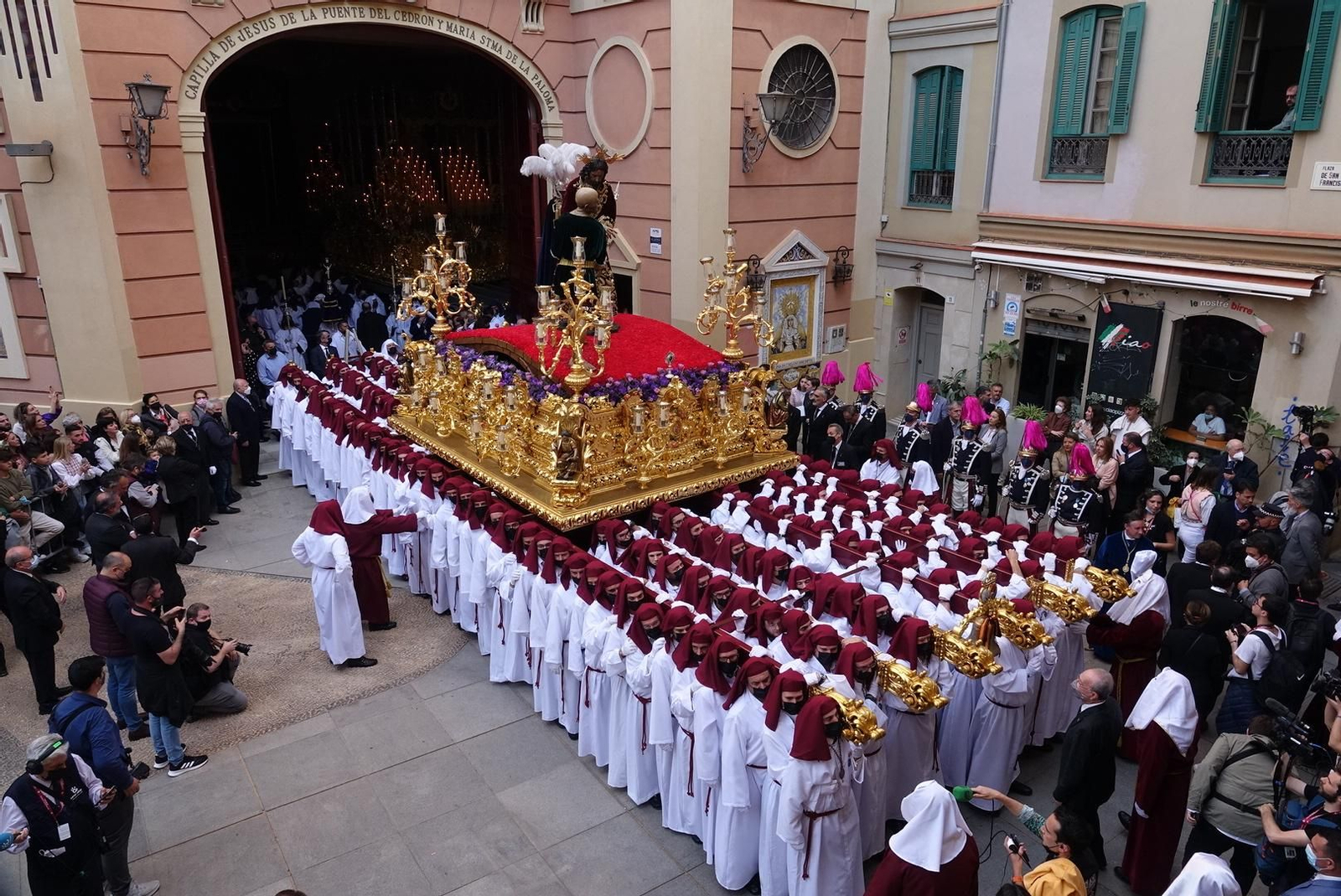 Las fotos de la Paloma, en el Miércoles Santo de Málaga