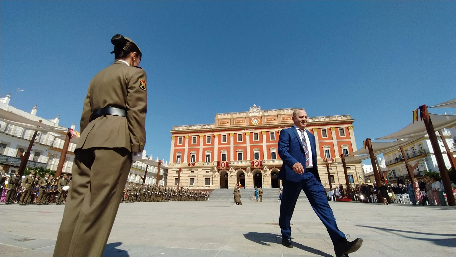 Las imágenes de la jura de bandera celebrada en San Fernando