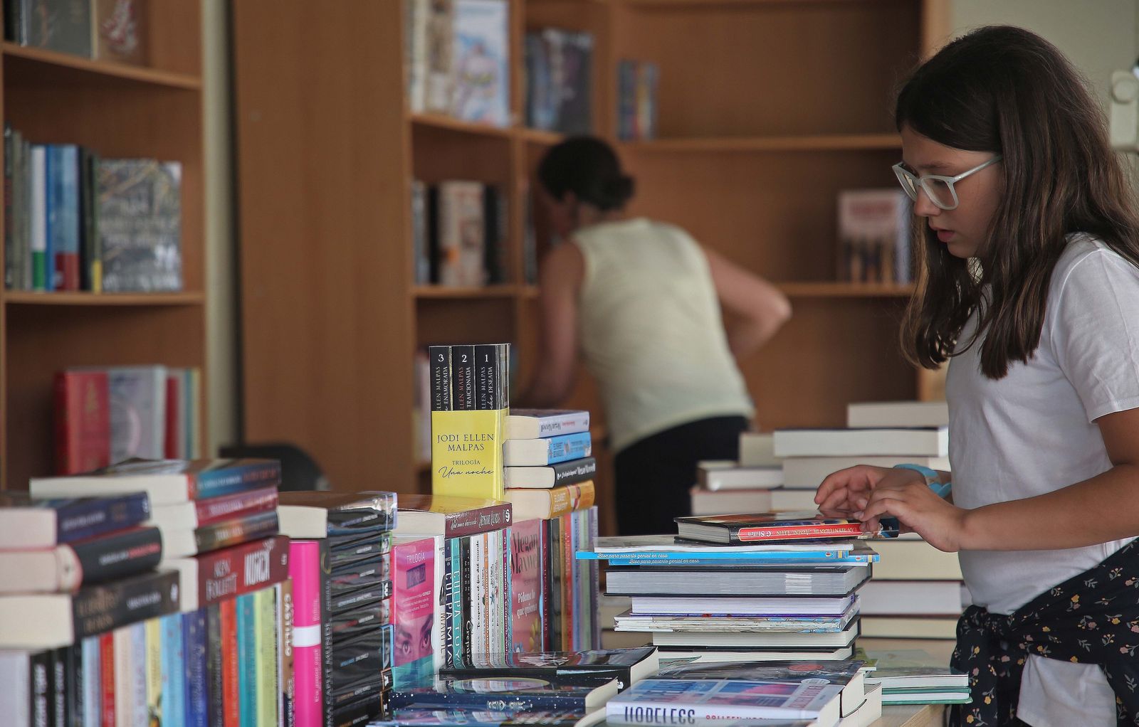 Fotos de la Feria del Libro de La Línea