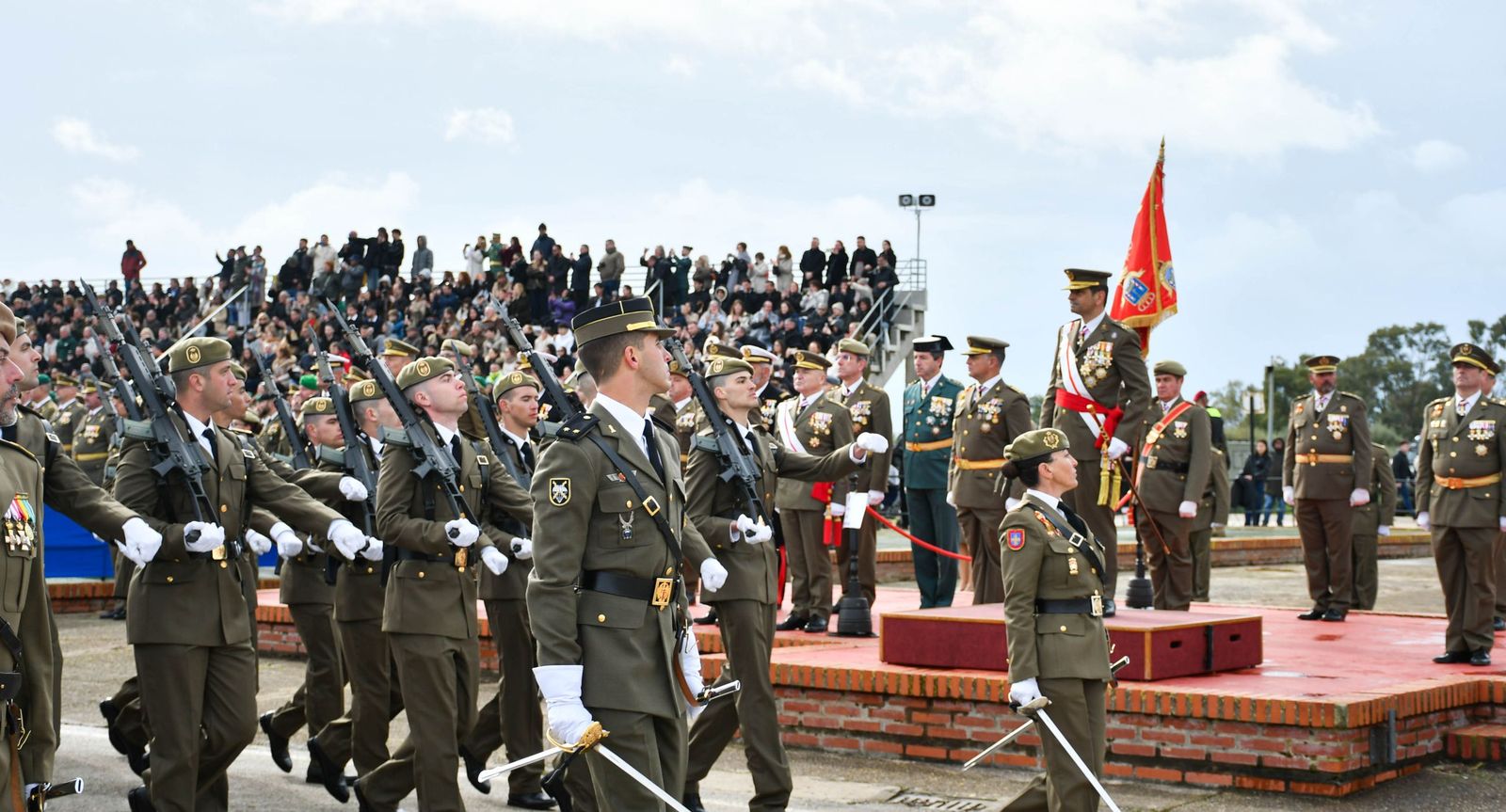 Jura de bandera en el CEFOT-2 de San Fernando: las imágenes