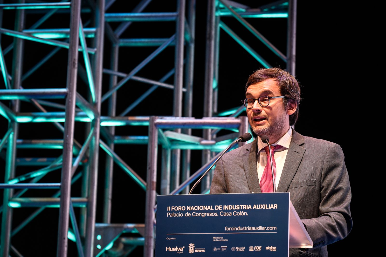 Imágenes del II Foro Nacional de la Industria Auxiliar de Huelva