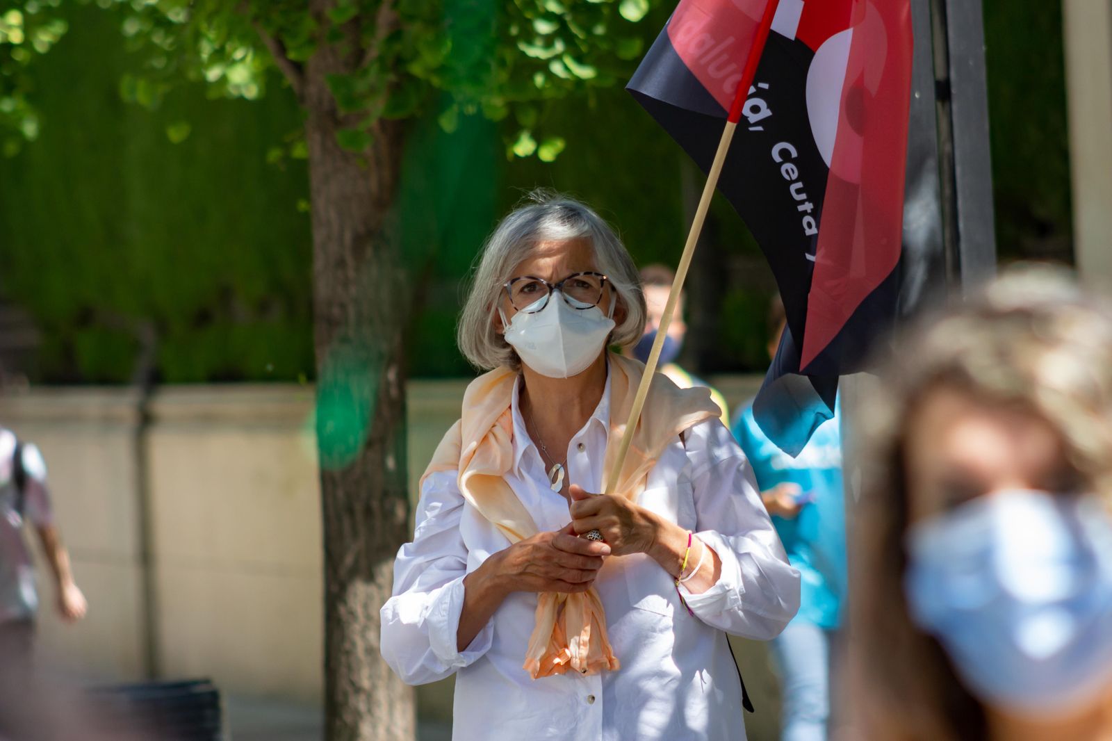 Fotos: manifestación en Granada por unos servicios públicos dignos y estables