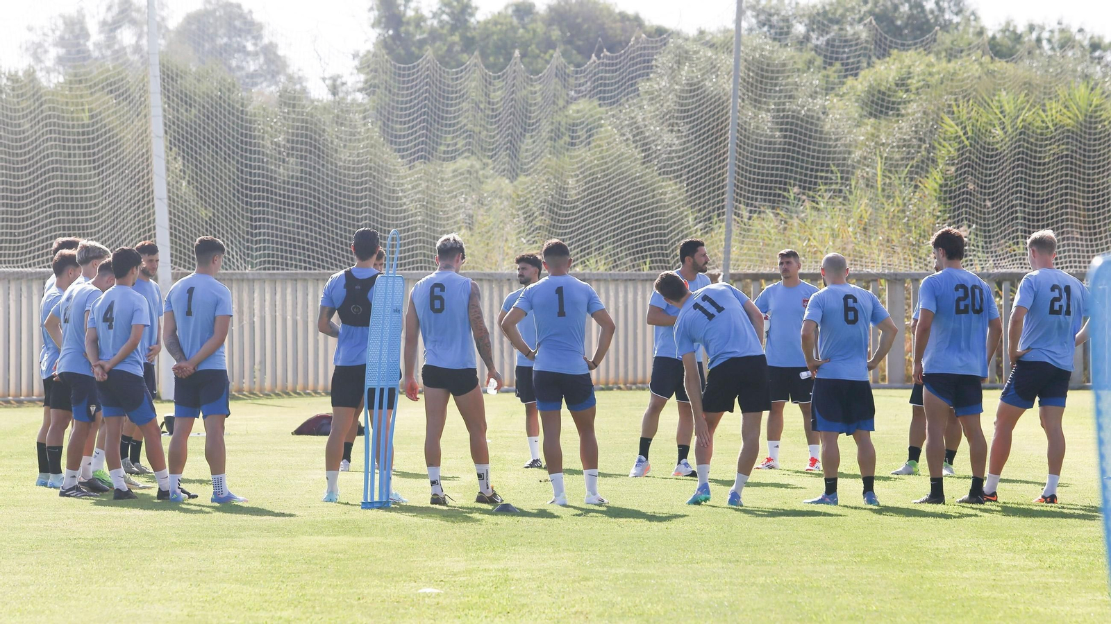 Los algeciristas, en La Pradera anexa al Nuevo Mirador.