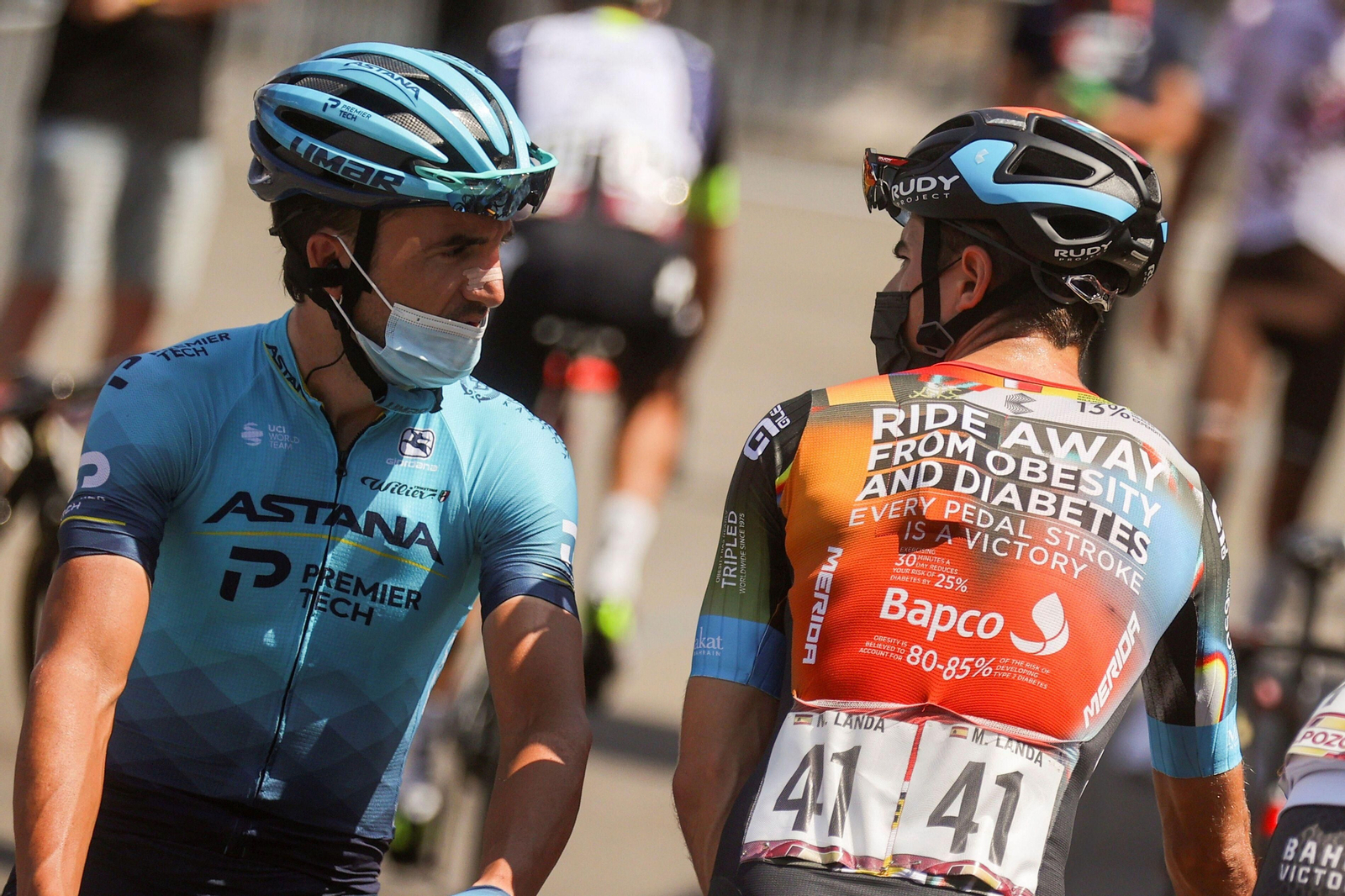 Antequera disfruta de la salida de La Vuelta