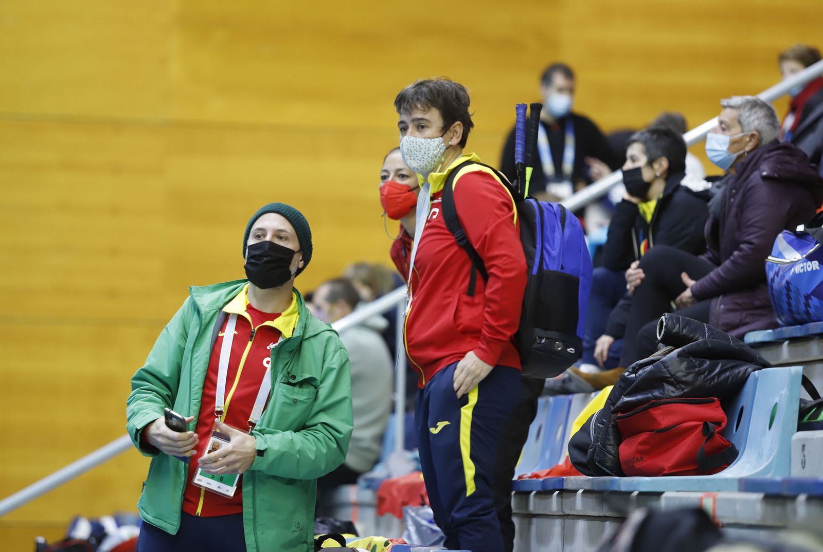 Imágenes del primer día de competición del Mundial senior de bádminton de Huelva 2021