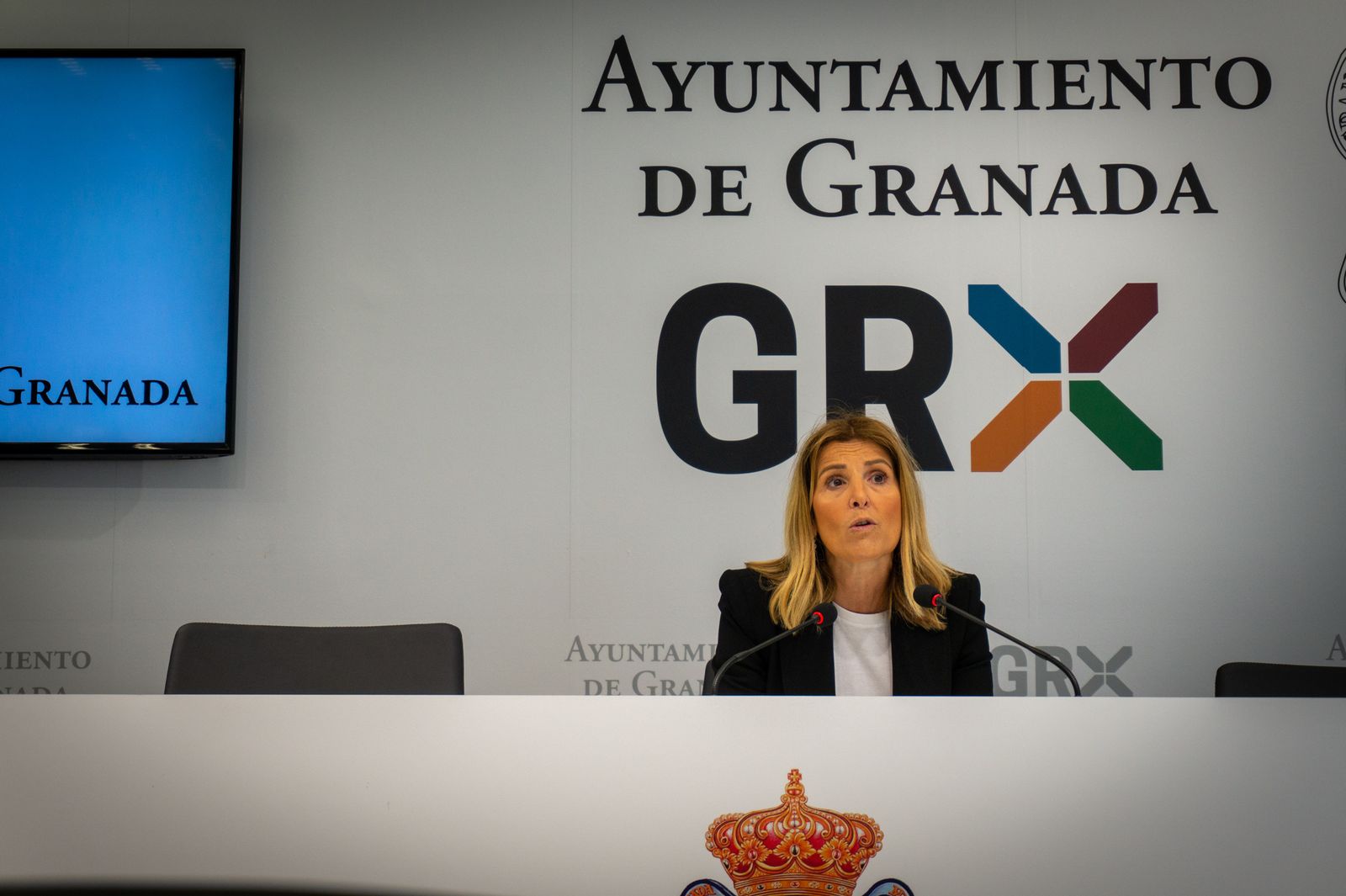 La concejal Eva Martín.