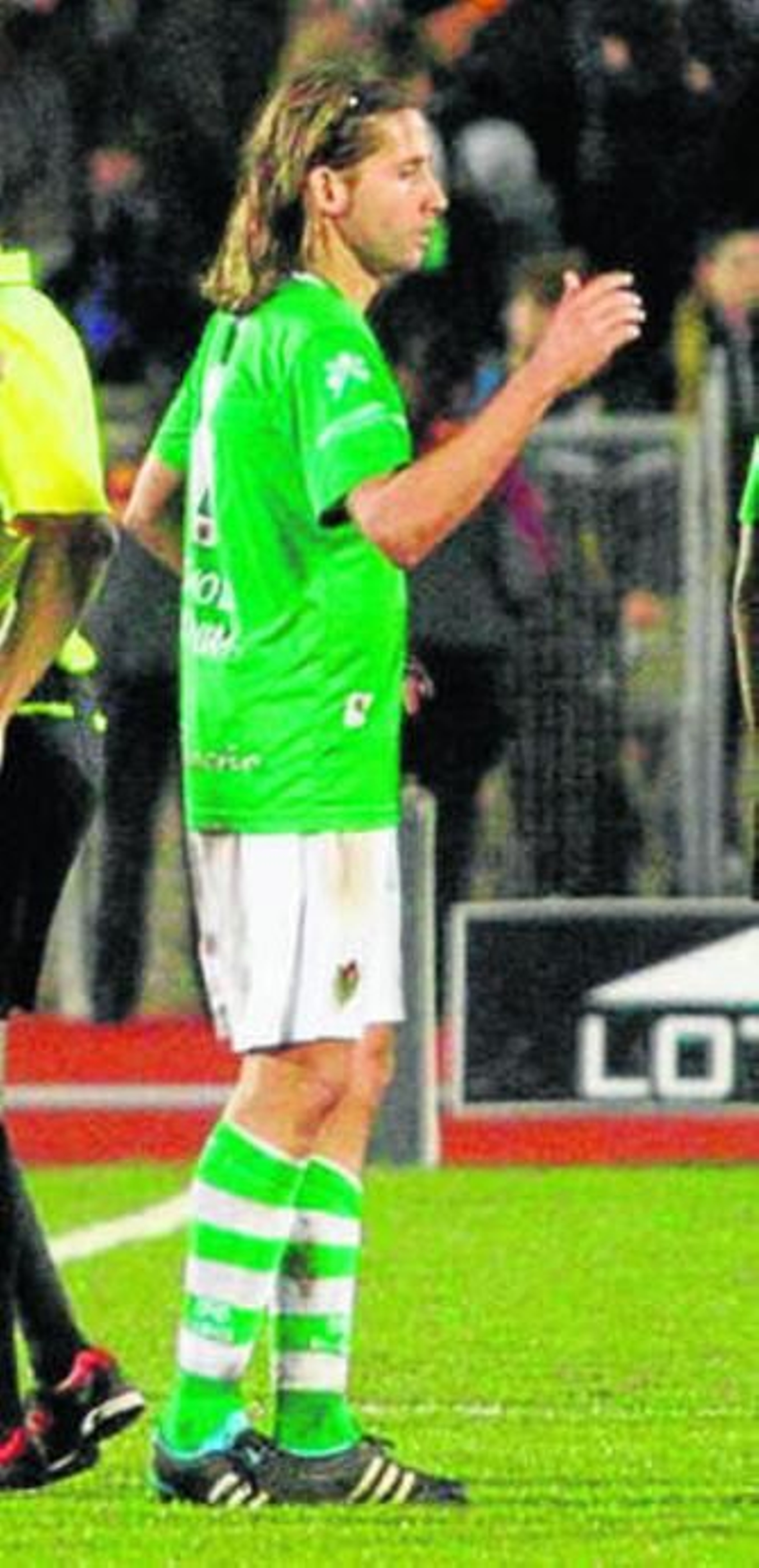 Checa, con el Cacereño.