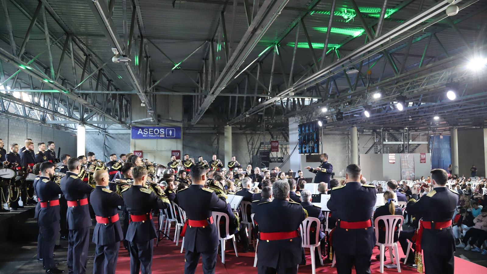 Una de las actuaciones de la formación