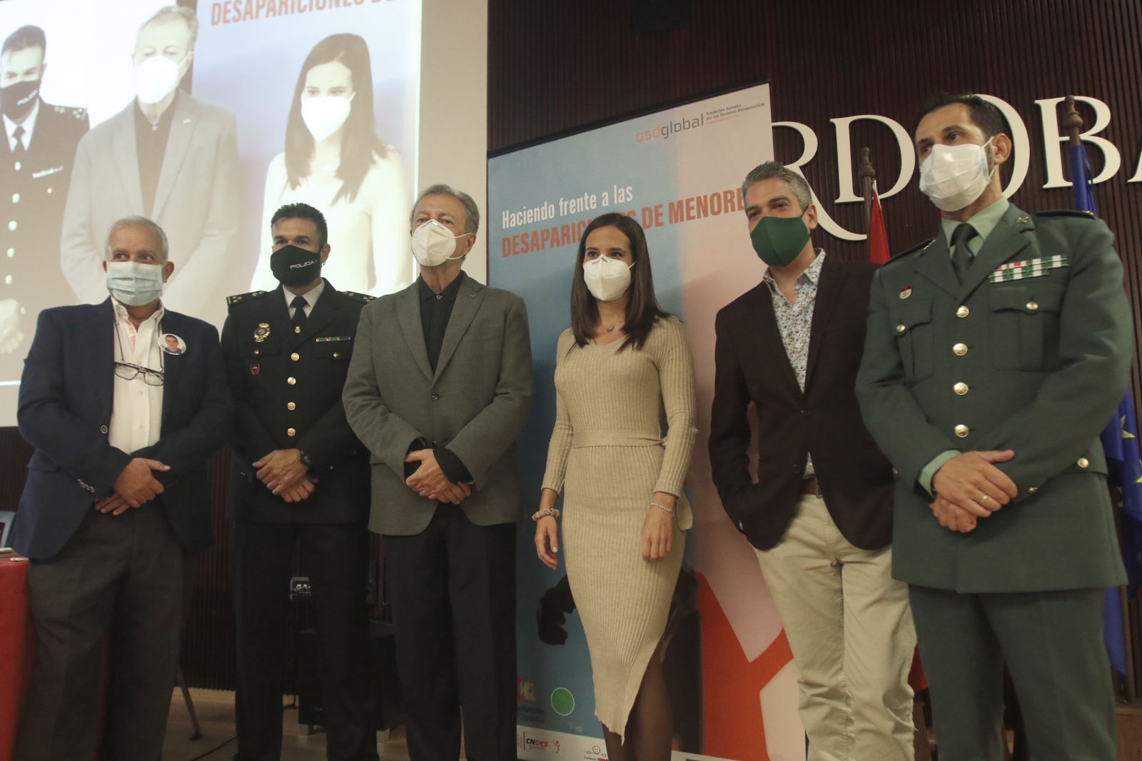 Presentación del seminario 'Haciendo frente a la desaparición de menores'