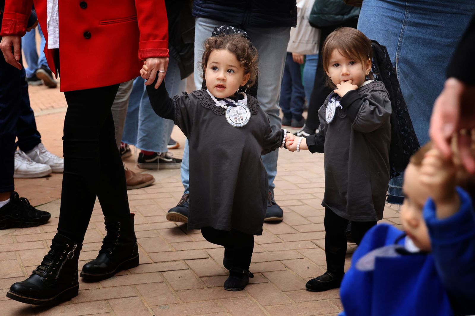 Imágenes de la procesión de la 'Escuela Infantil Mi Pequeño Puerto'