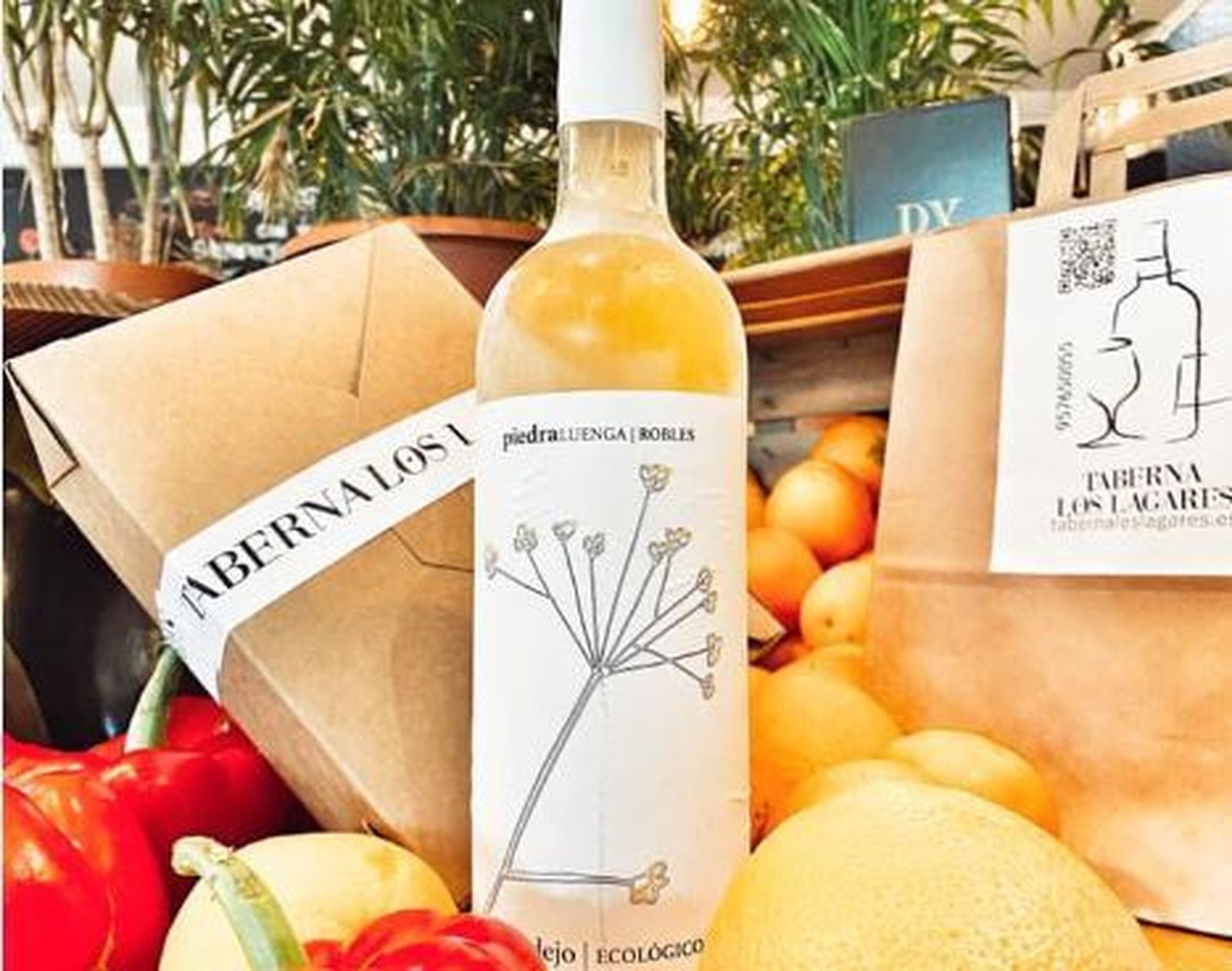 Obsequio de verdejo de Robles con pedidos superiores a 20 euros.