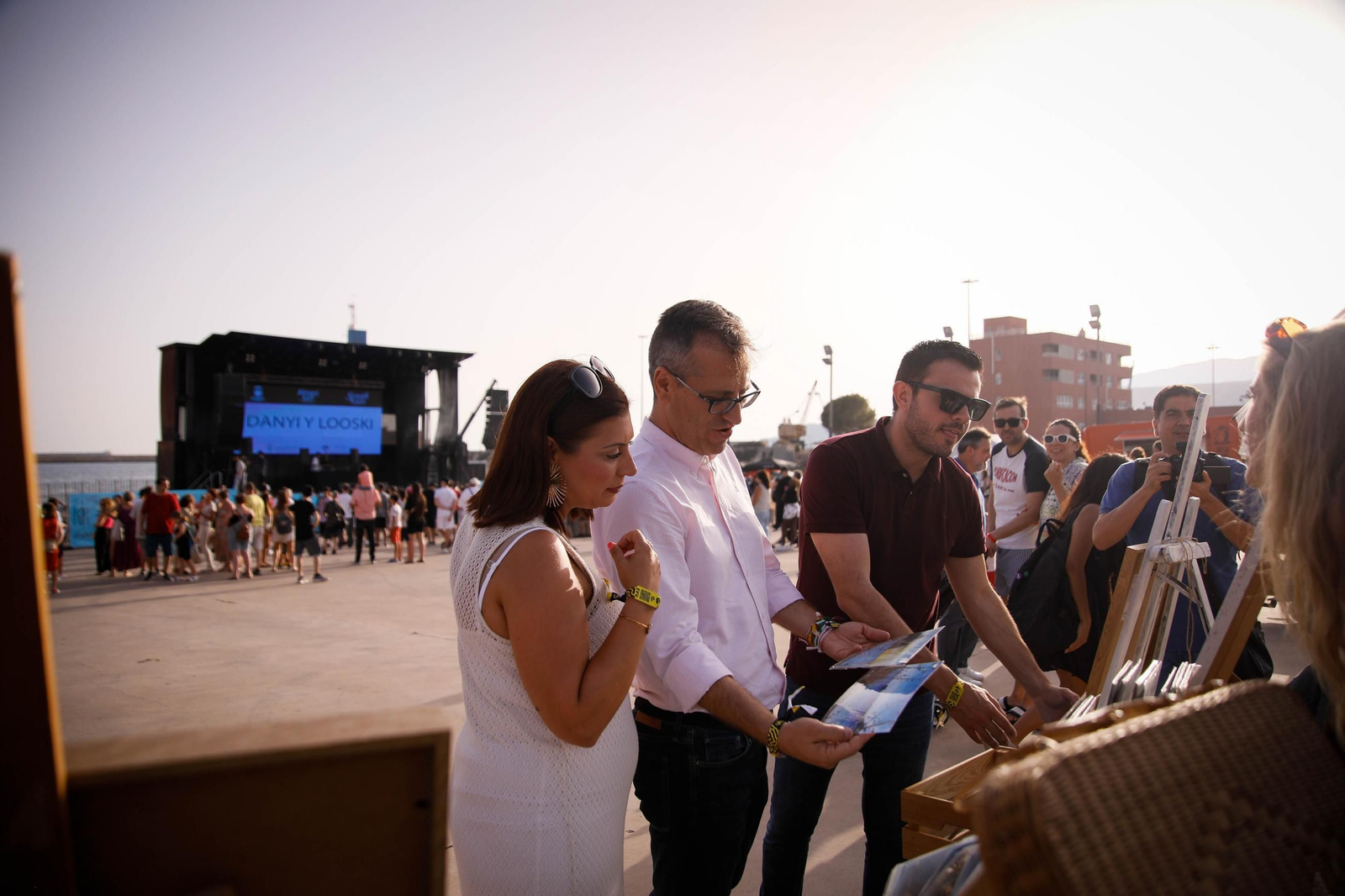 Imágenes del Festival AlmeriArt en el Parque de las Almadrabillas