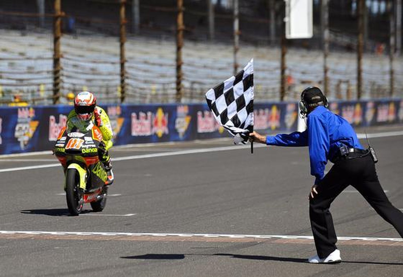 Llegada a meta de Terol.

Foto: efe