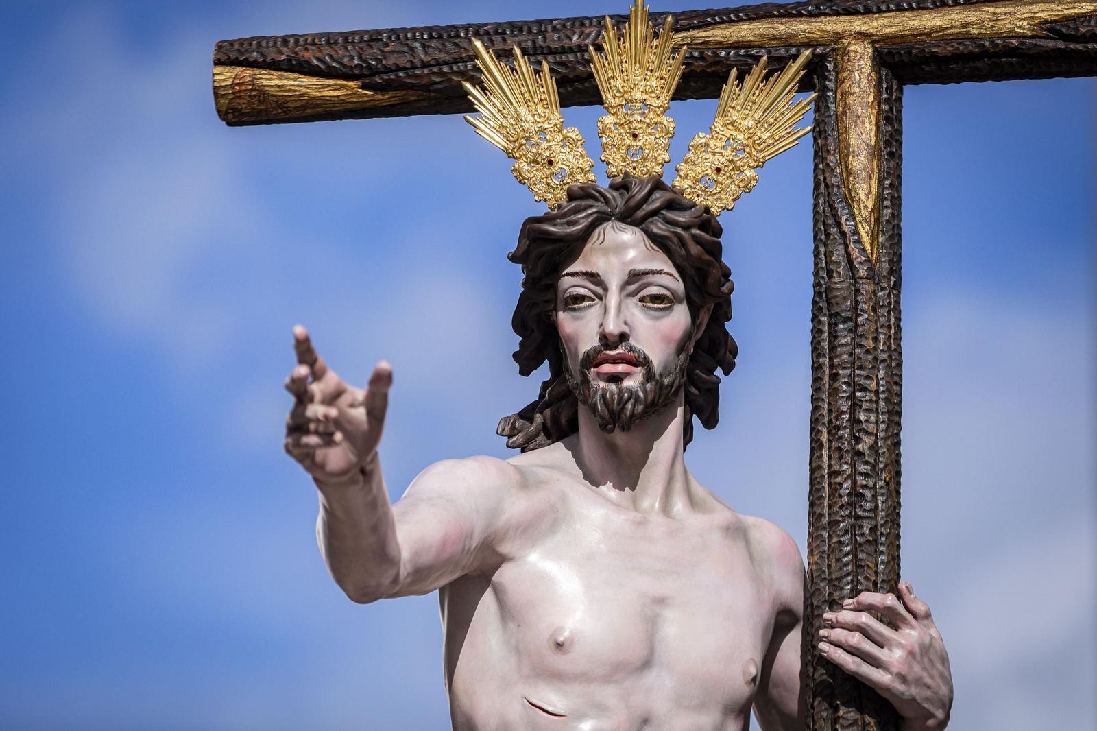 Las imágenes de la hermandad de la Resurrección en la Semana Santa de San Fenrando 2025
