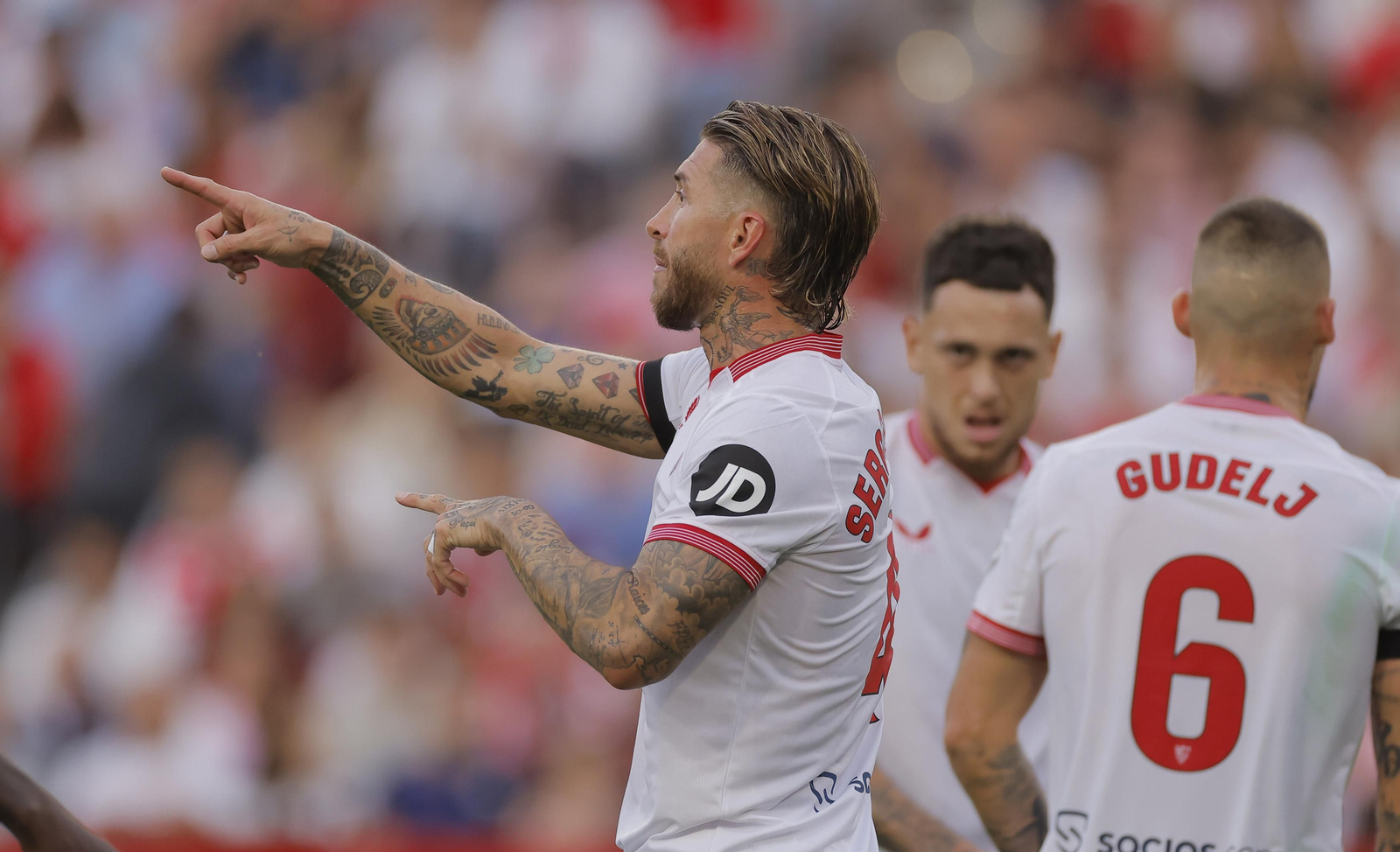 Las fotos del Sevilla-Madrid