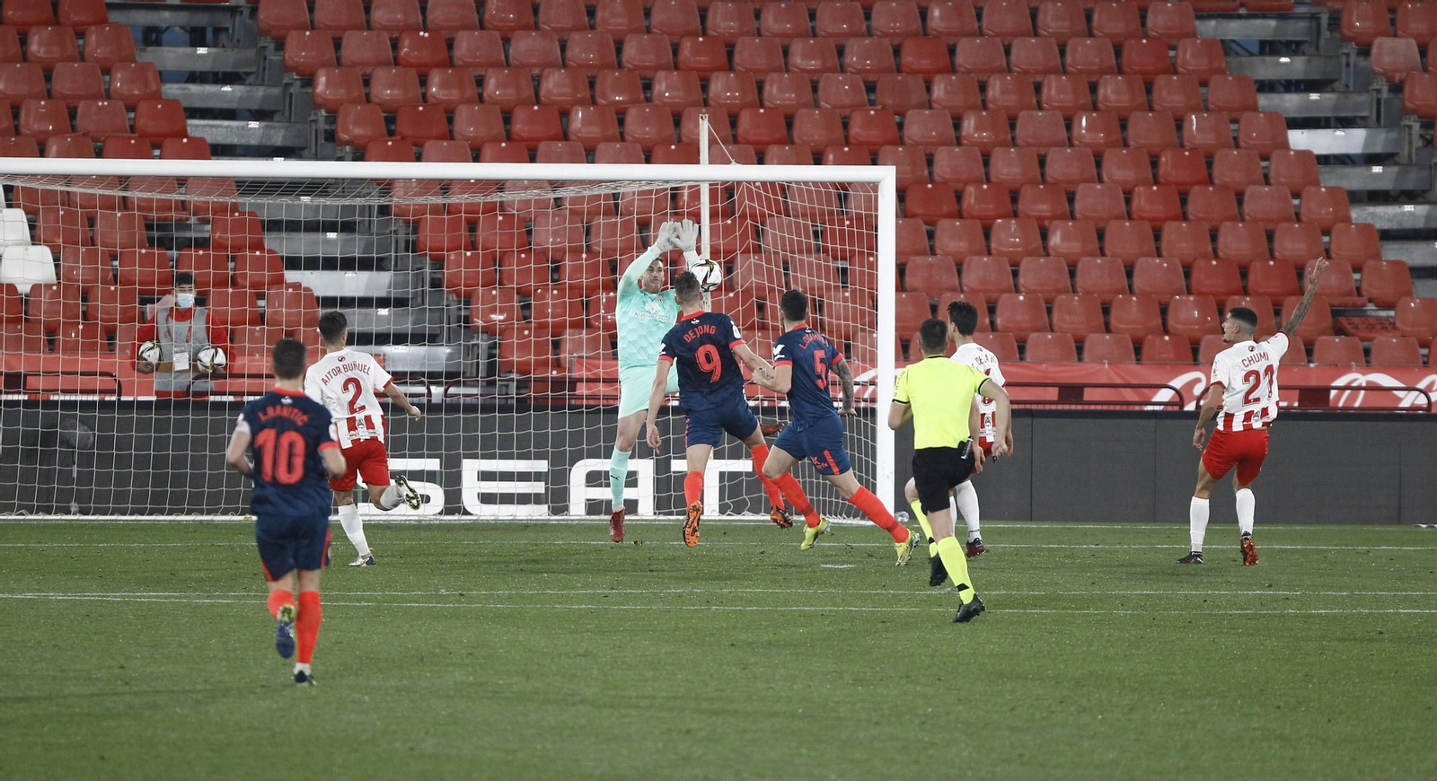 Fotogalería U.D. Almeria-Sevilla F.C. Copa del Rey Fútbol.