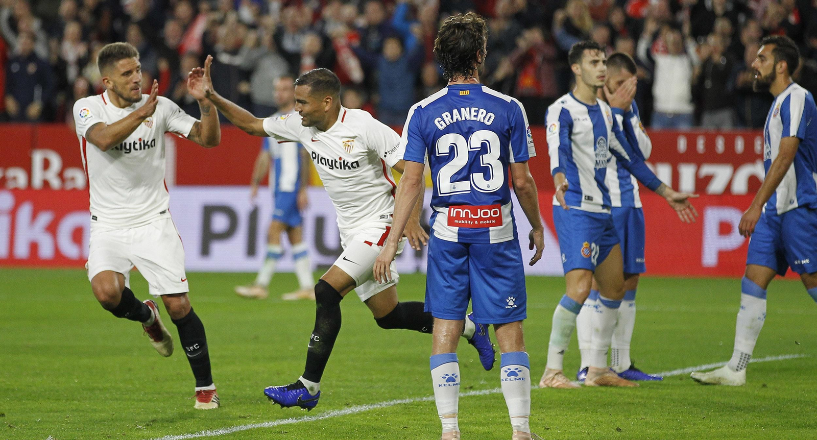 Las imágenes del Sevilla-Espanyol