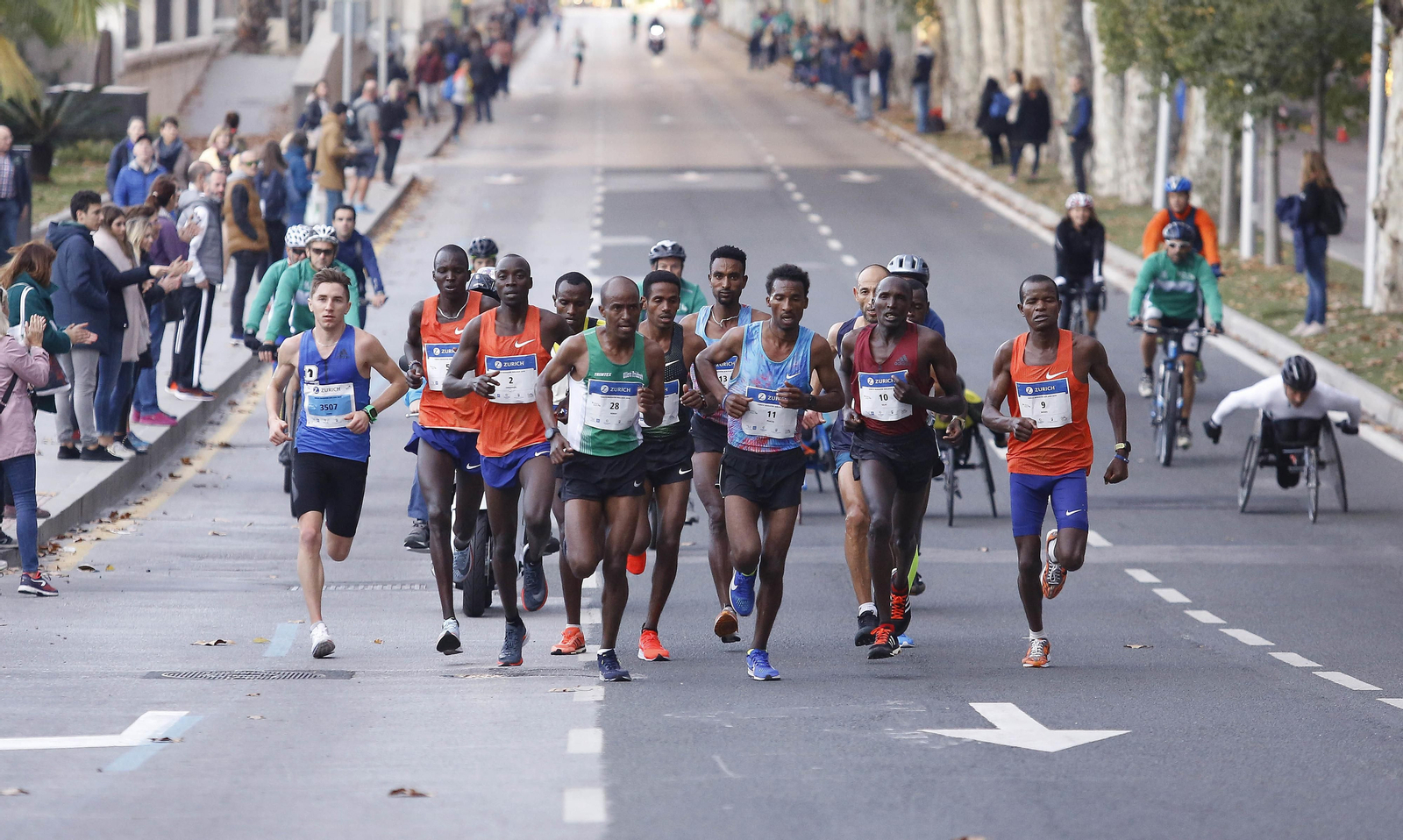 Las mejores fotos del Maratón de Málaga 2018