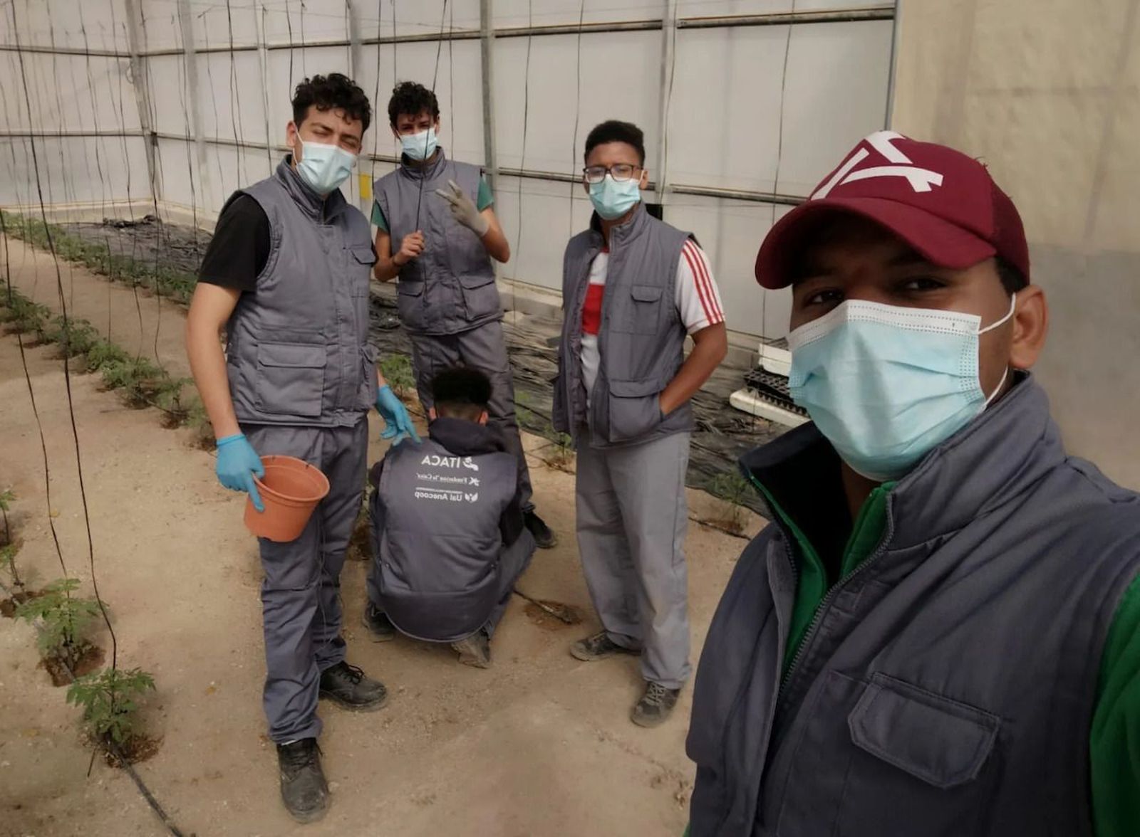 Participantes del proyecto 'Semillas. Jóvenes sembrando futuro'