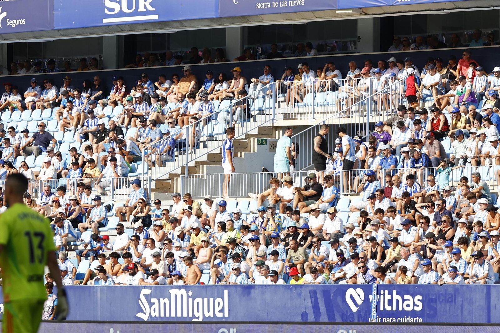 Búscate en las gradas de La Rosaleda en el Málaga CF-Burgos