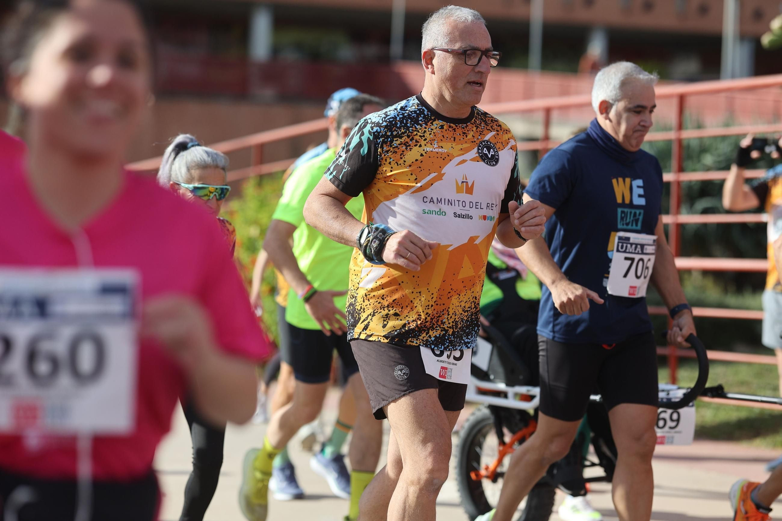 La carrera solidaria We Run de la UMA, en fotos