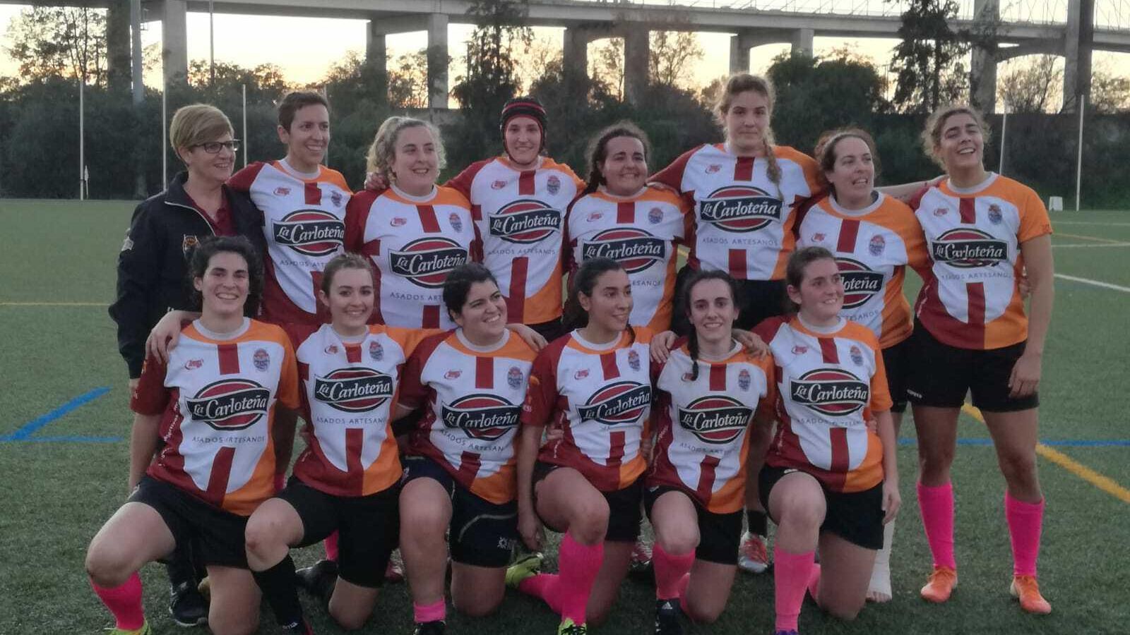 Jugadoras del Mezquita Rugby Club.