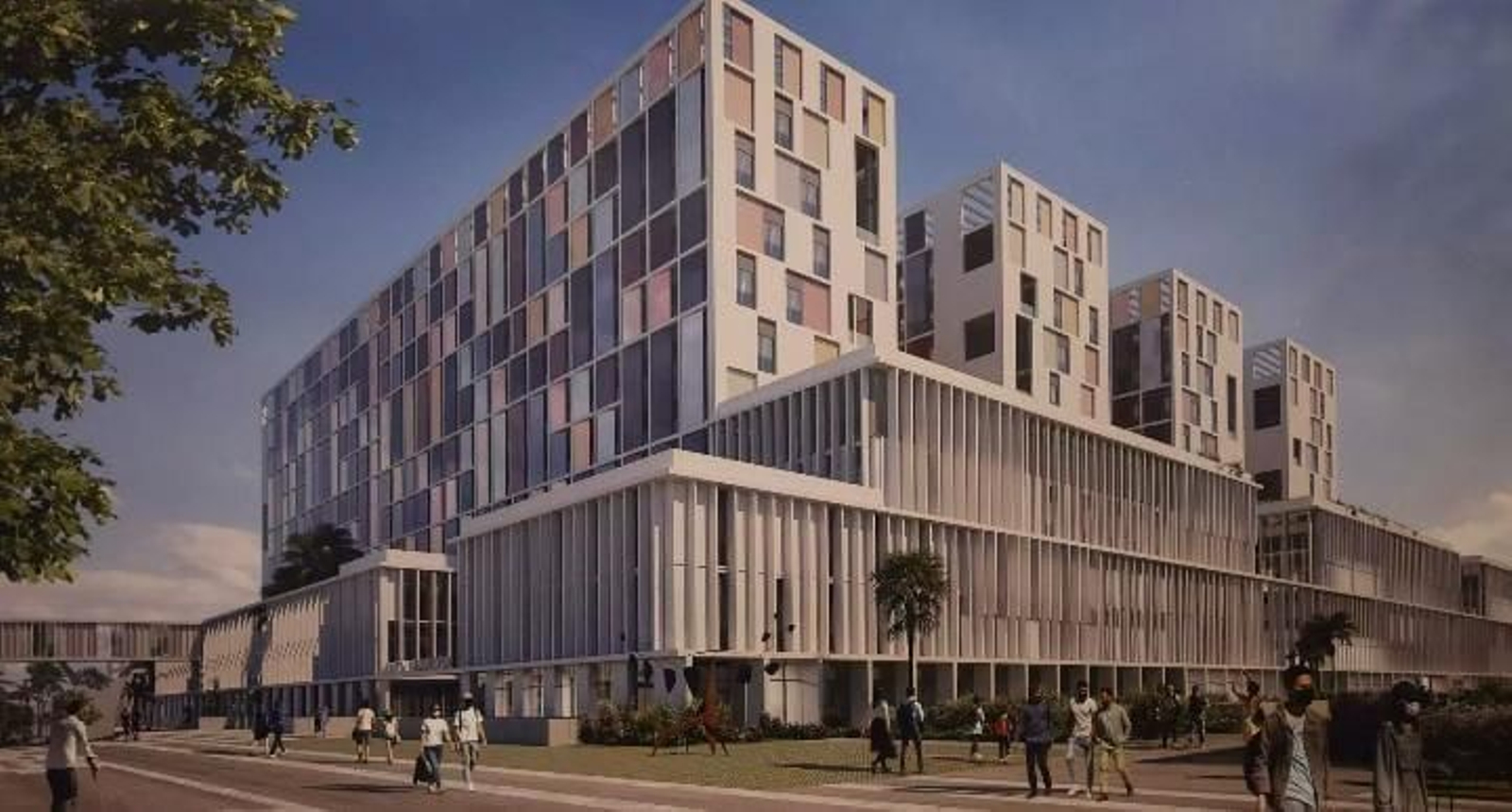 Imagen del nuevo hospital de Málaga.