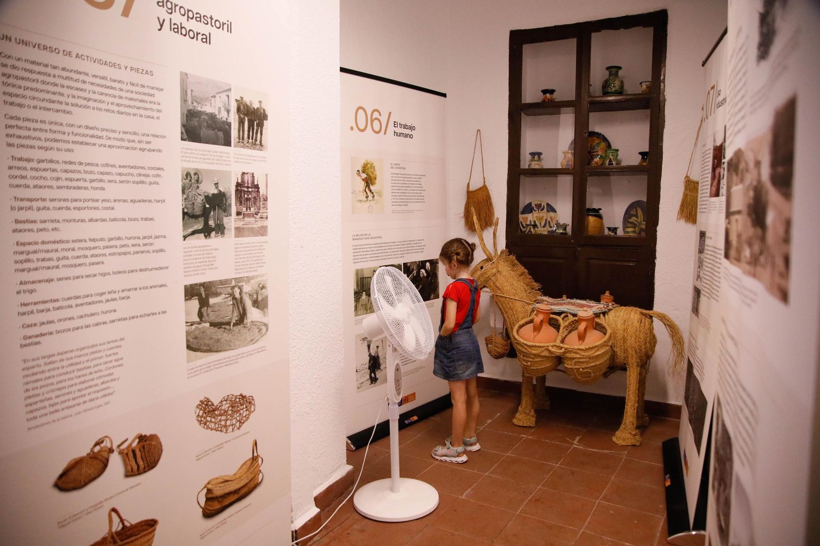 Jornada inaugural del I Encuentro de Esparteros de Níjar, en imágenes