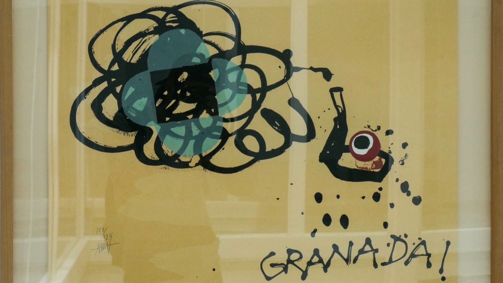 'Granada' de Frederic Amat, otra de las obras expuestas.