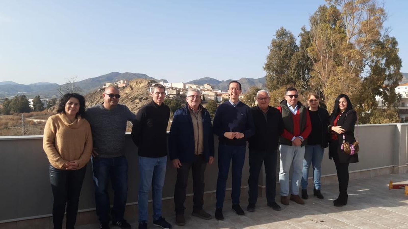 José María Martín ha visitado las instalaciones de Ver de Olula.