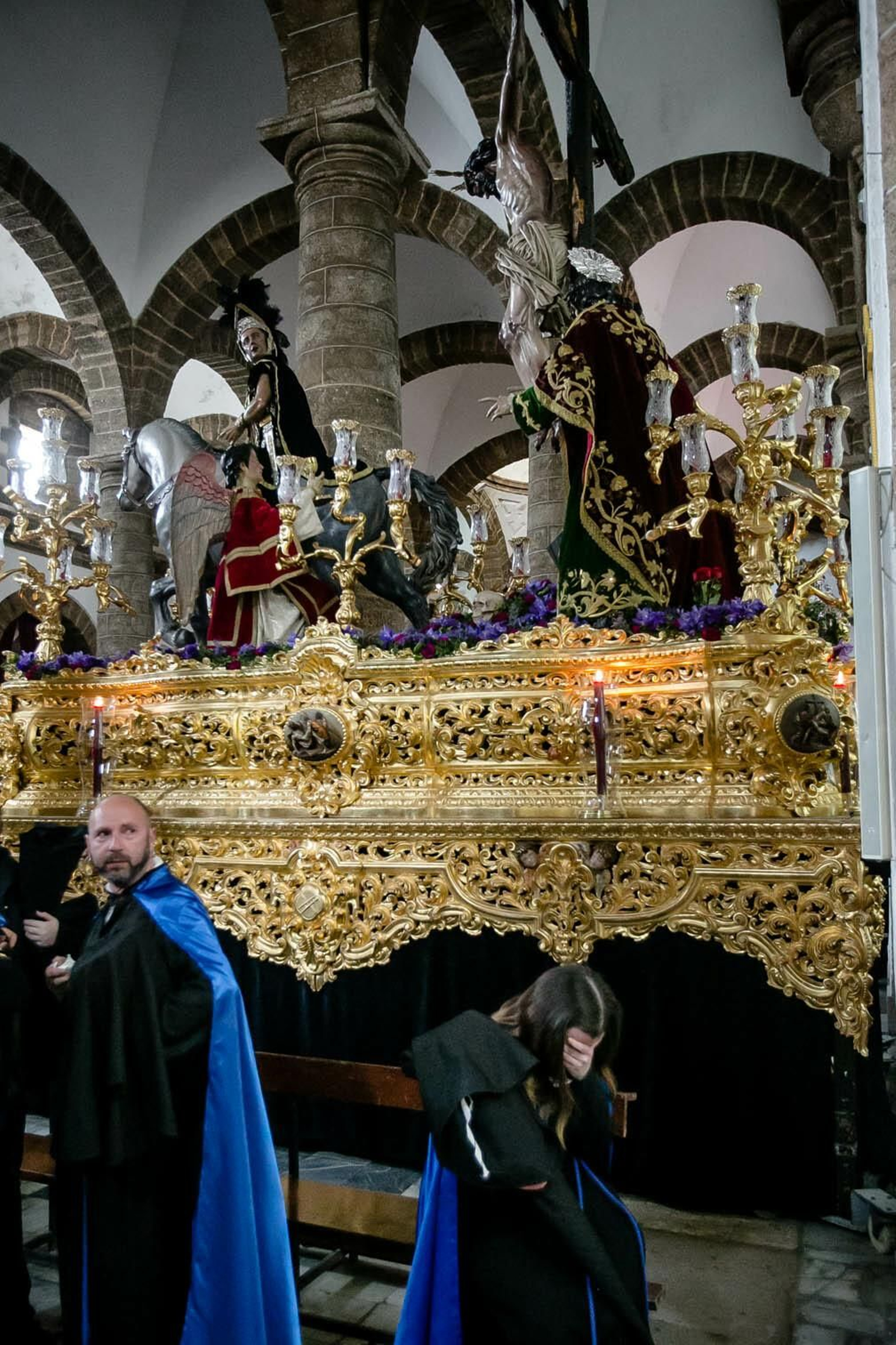 La hermandad de Las Aguas suspendió su salida procesional ante el riesgo de lluvia. La hermandad de Las Aguas suspendió su salida procesional ante el riesgo de lluvia.