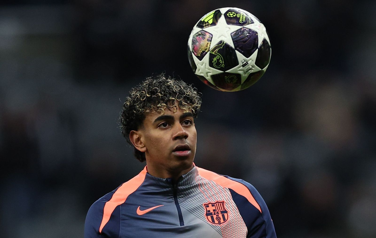 Las fotos del Newcastle-Barcelona