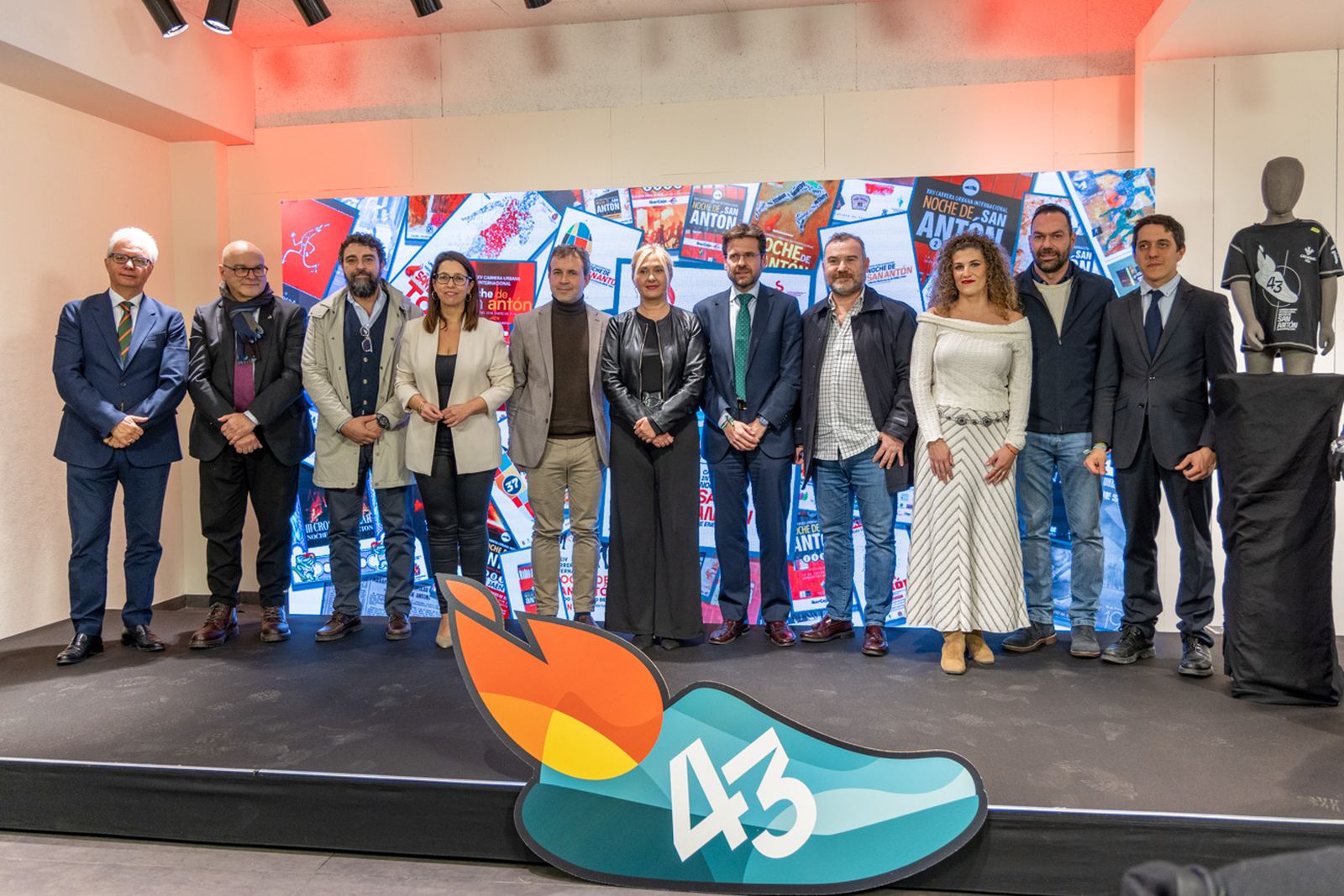 Presentación de la XLIII Carrera Urbana Internacional Noche de San Antón