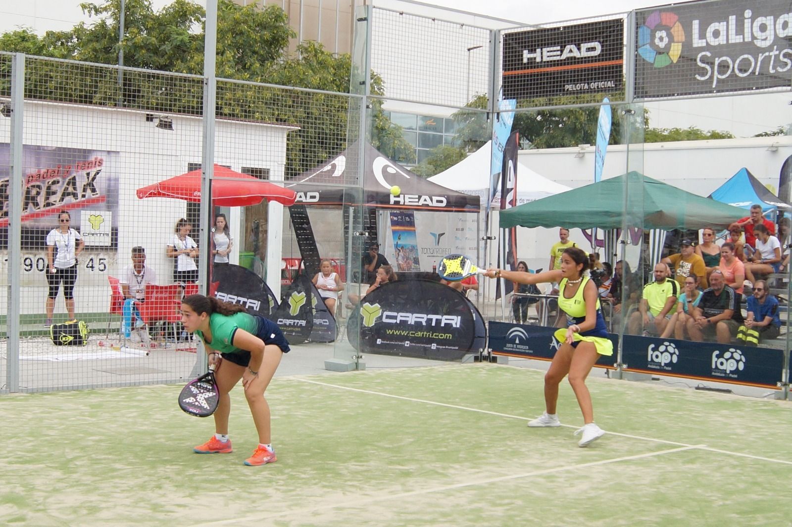 Imagen del Campeonato de España de pádel de Menores.