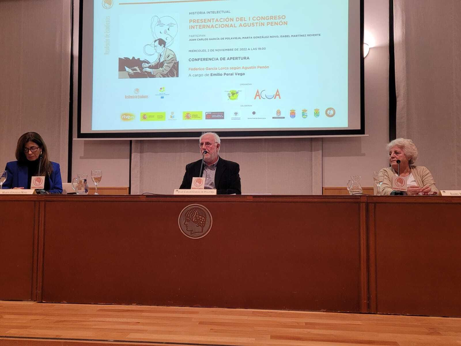 Imagen de la celebración del congreso en la madrileña Residencia de Estudiantes.