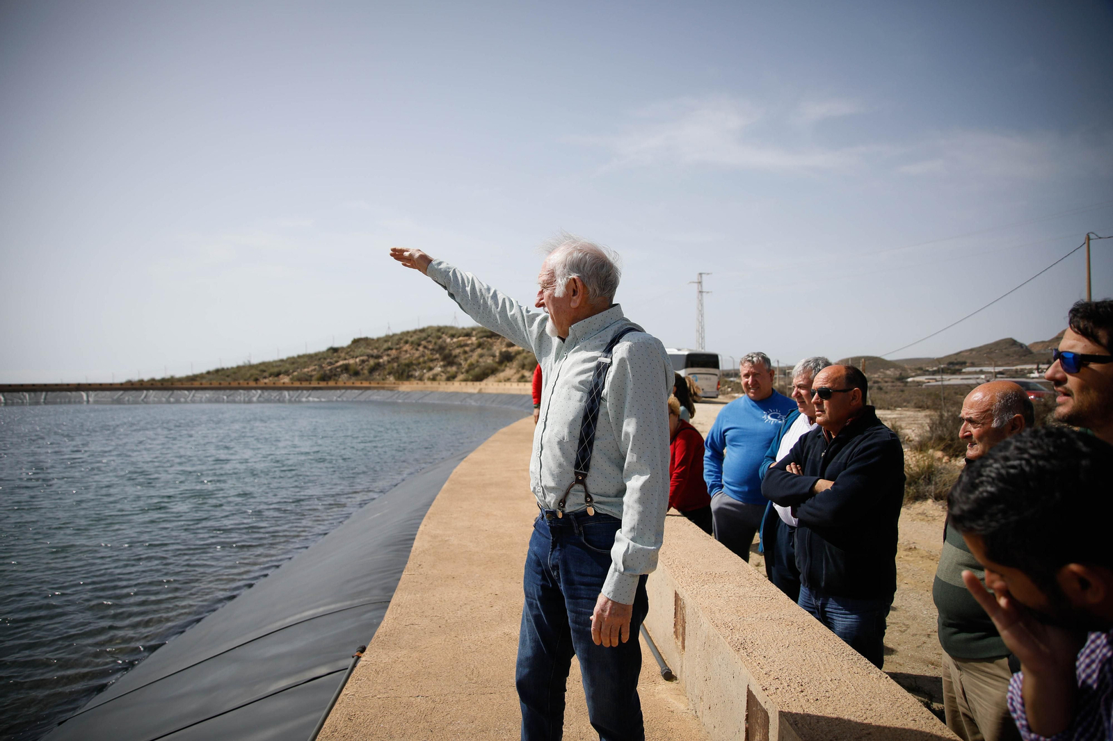 CUCN visita la desaladora de Carboneras y las balsas de Níjar