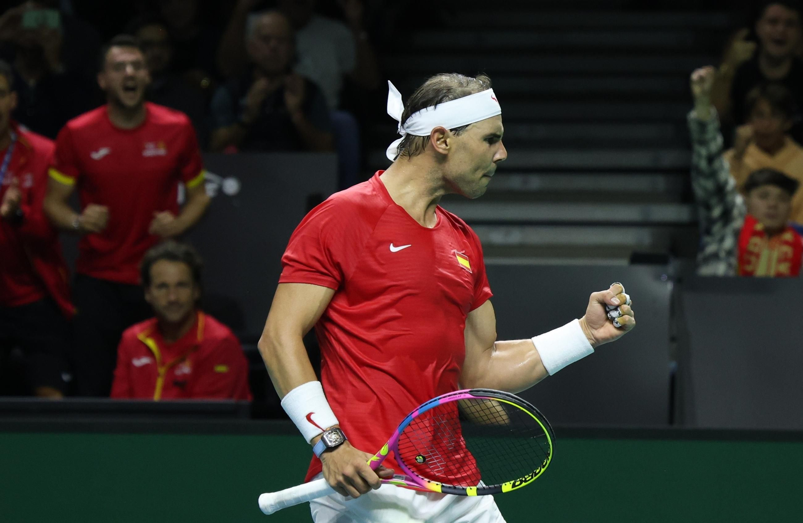 Las fotos de la derrota de Rafa Nadal ante Van de Zandschulp