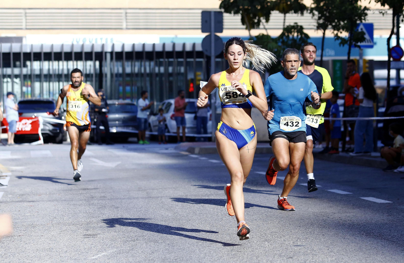 Las fotos de la primera carrera urbana en Málaga tras la pandemia Las fotos de la primera carrera urbana en Málaga tras la pandemia