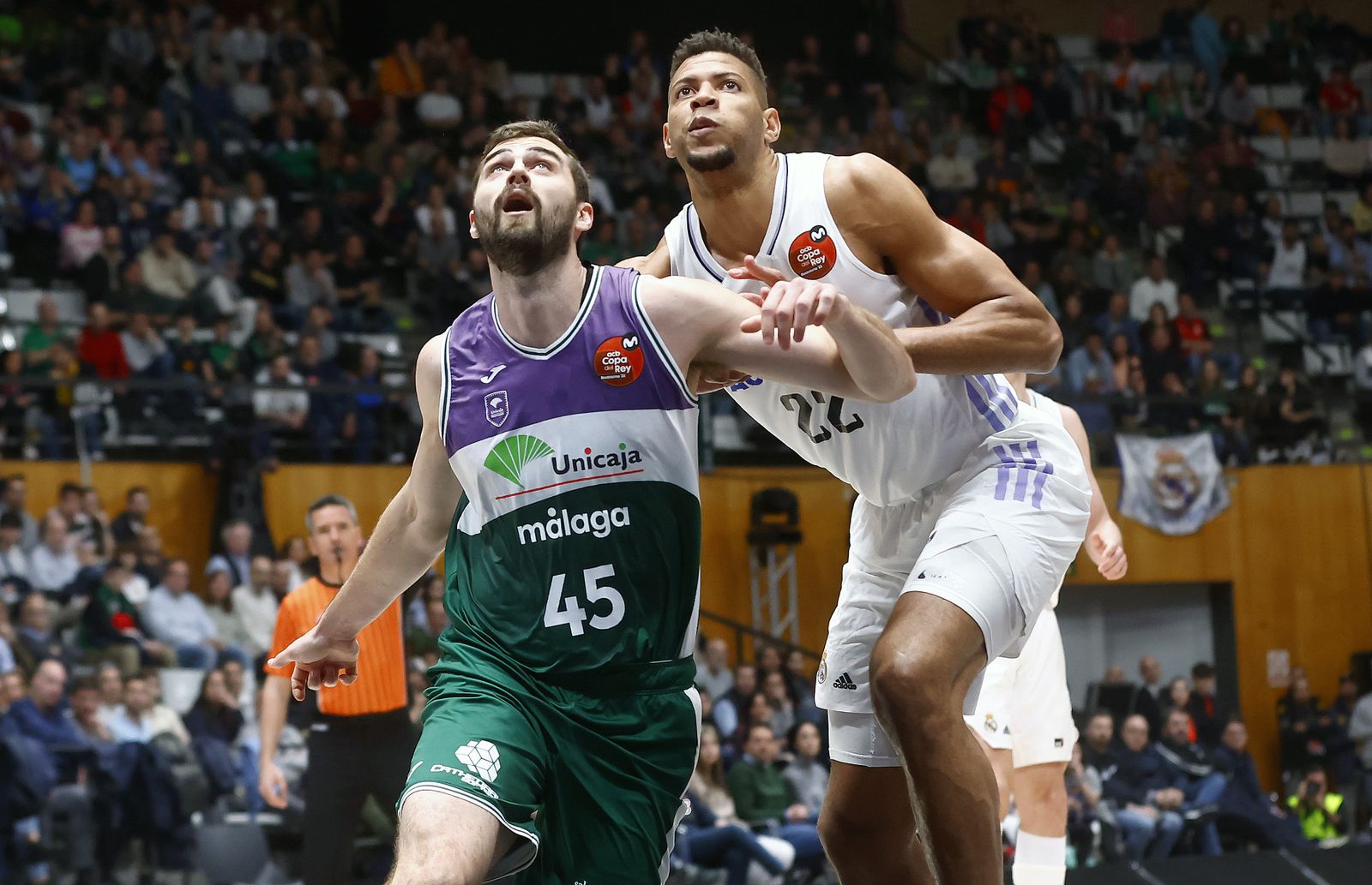 El Real Madrid-Unicaja de Copa del Rey, en imágenes