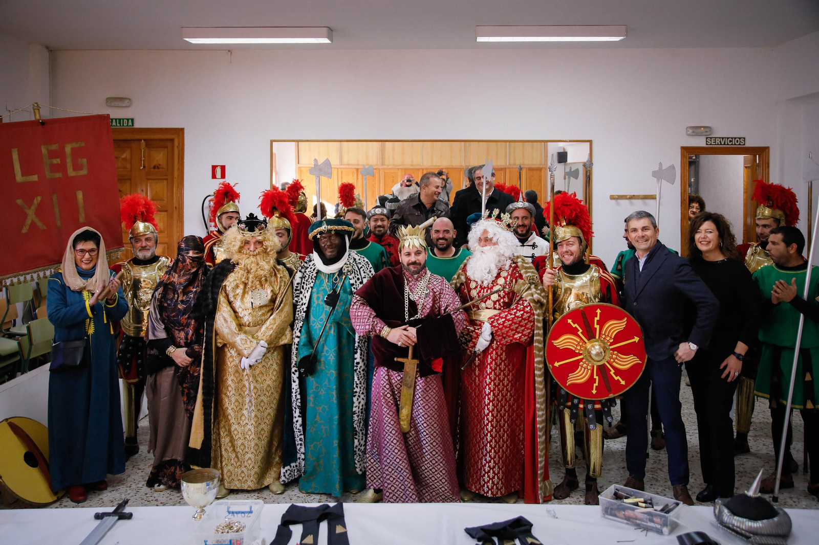 Las imágenes del Auto Sacramental de los Reyes Magos en Los Gallardos
